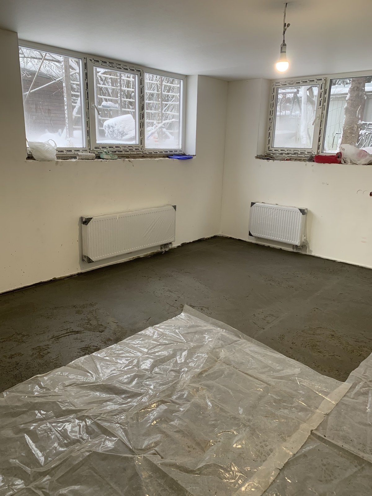 Радиаторы отопления, дом 600 м²